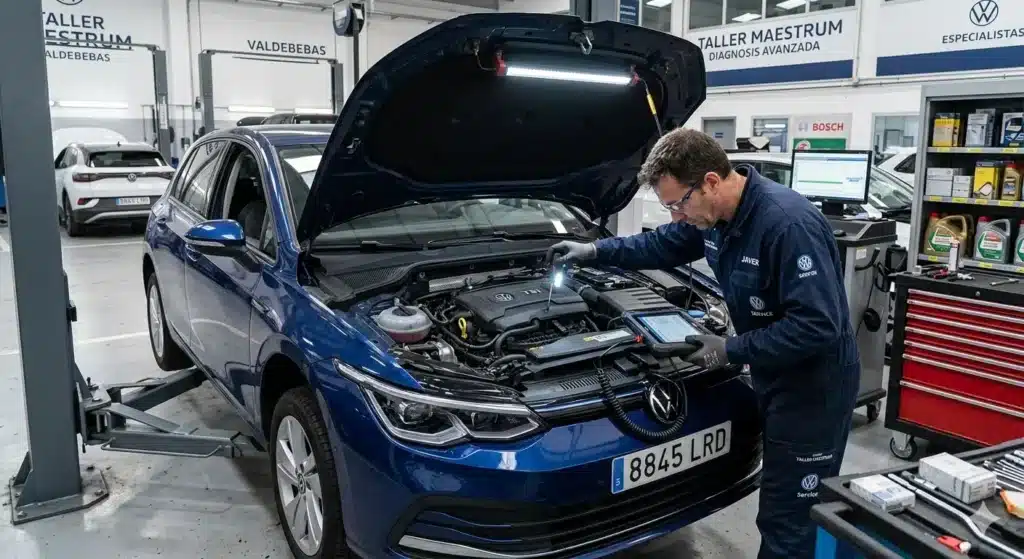 Revisión Volkswagen Golf en Cuatro Caminos