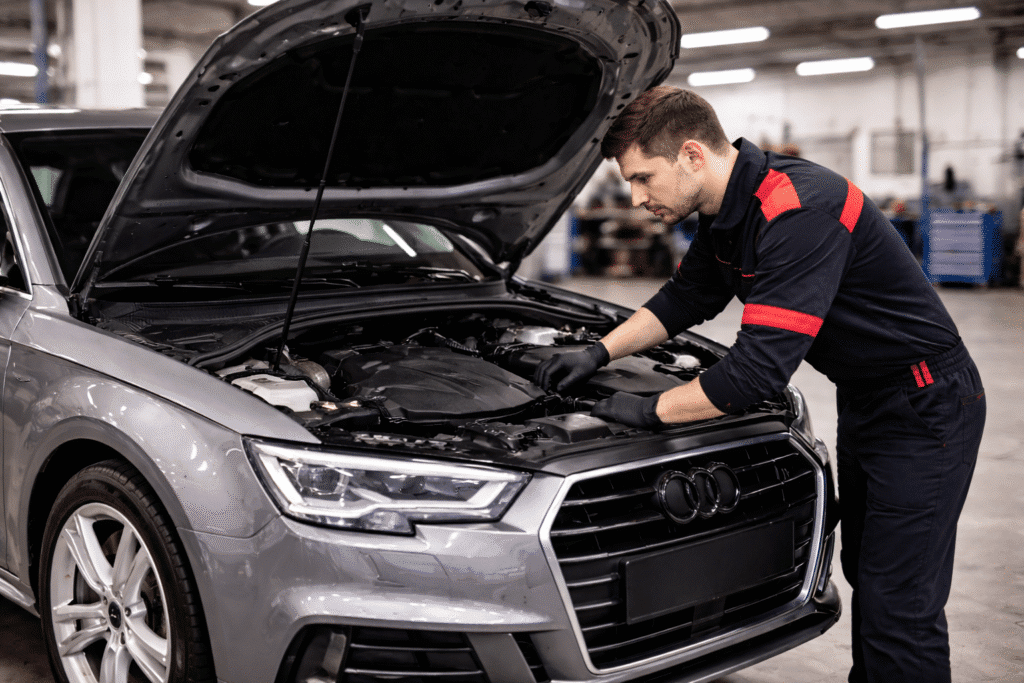 Revisión Audi A3 en Cuatro Caminos